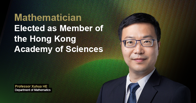 Mathematician Elected Member of the Hong Kong Academy of Sciences